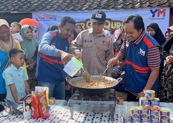 Yatim Mandiri Gelar Super Gizi Qurban Adventure di Ngawi