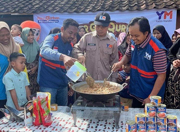 Yatim Mandiri Gelar Super Gizi Qurban Adventure di Ngawi
