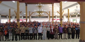 Pelepasan 477 Jamaah Haji Ngawi, Bupati Ony Anwar Tekankan Semangat Kebersamaan
