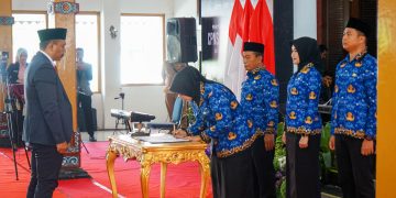 243 CPNS dan 49 PPPK Dilantik di Ngawi, Bupati Tekankan Integritas dan Pengabdian ASN