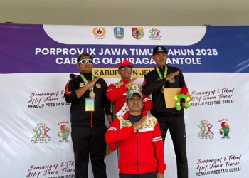 Achmad Yasin Maharanis Sumbang Medali Perak untuk Ngawi di Porprov IX Jatim 2025
