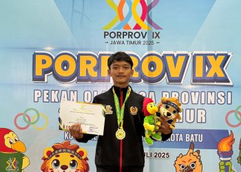 Sabet Medali Emas di Porprov Jatim IX, Dede: “Ini Hadiah untuk HUT Ngawi ke-667