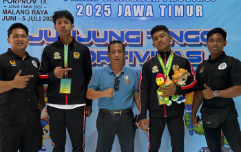 Ngawi Raih 24 Medali Porprov Jatim 2025 – 8 Emas, 52 Poin dari 13 Cabor