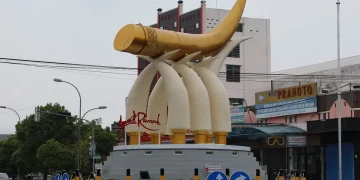 Luas wilayah kecamatan di kabupaten Ngawi