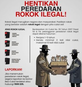 Peredaran rokok ilegal