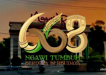 Ini Dia Logo Resmi Hari Jadi Kabupaten Ngawi ke-668, Hasil Sayembara Desain Terbaik