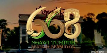 Ini Dia Logo Resmi Hari Jadi Kabupaten Ngawi ke-668, Hasil Sayembara Desain Terbaik