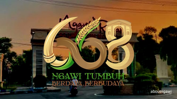 Ini Dia Logo Resmi Hari Jadi Kabupaten Ngawi ke-668, Hasil Sayembara Desain Terbaik