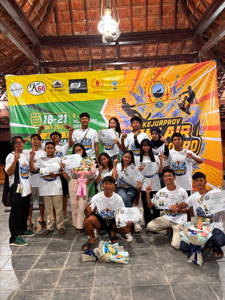 Ngawi Juara Umum Kejurprov Ski Air dan Wakeboard Jatim 2026, Borong 20 Medali