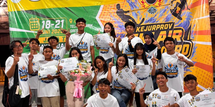 Ngawi Juara Umum Kejurprov Ski Air dan Wakeboard Jatim 2026, Borong 20 Medali