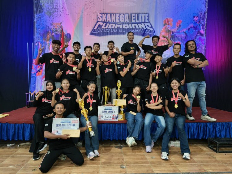 Wushu Sasana Soerjo Ngawi Pertahankan Juara Umum di Skanega Elite Championship 2026